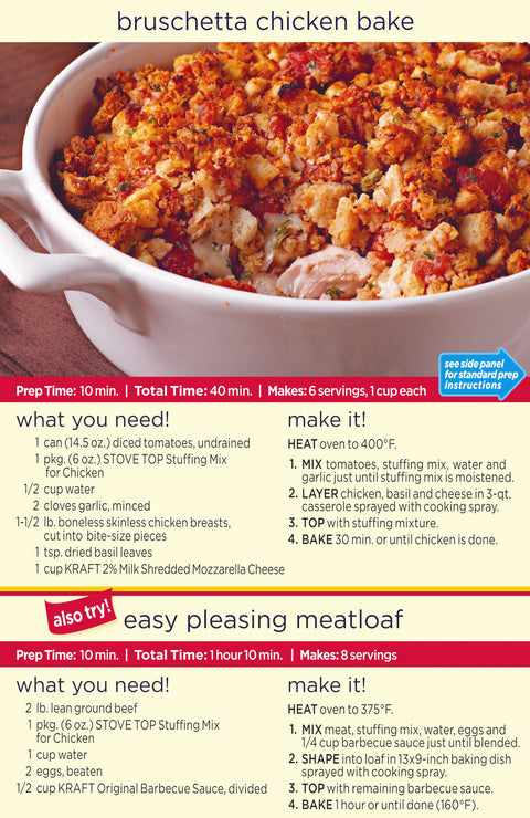 Stove Top Stuffing Chicken 6 OZ