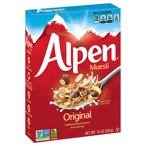 Alpen Lo Sodium Original Muesli Cereal 14 OZ
