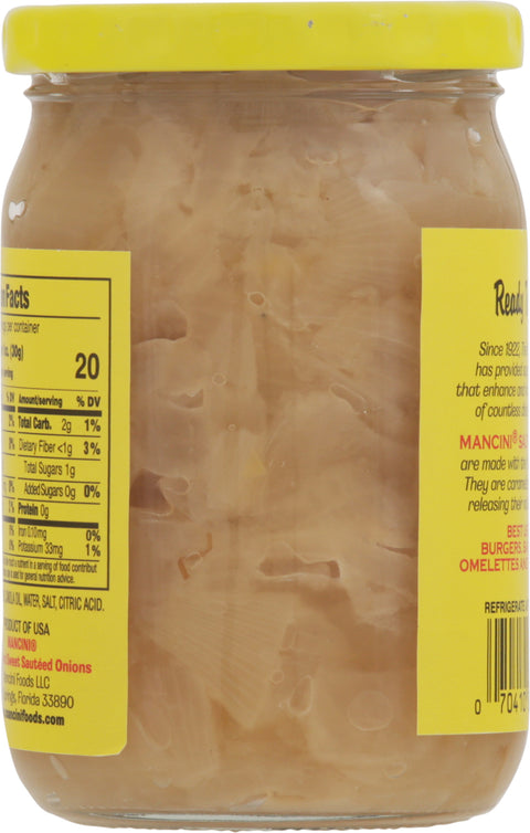 Mancini Sauteed Onions 12 OZ