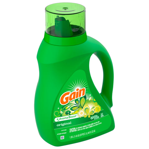 Gain Original Liquid Detergent 46 FZ