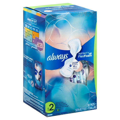 Always Pads 32 ea - 6 Pack