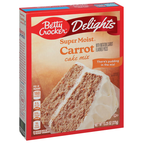 Betty Crocker Super Moist Carrot Cake Mix 13.25 OZ
