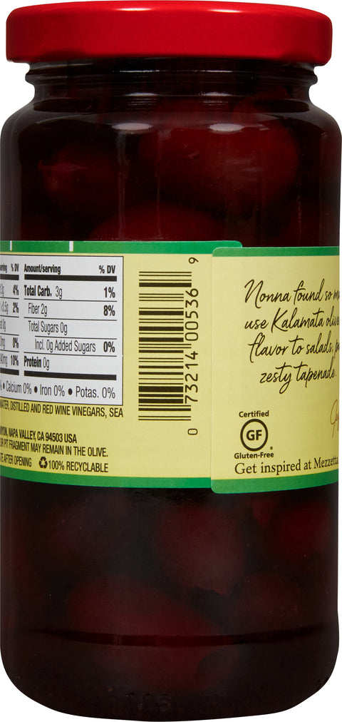 Mezzetta Pitted Greek Kalamata Olives 5.75 OZ