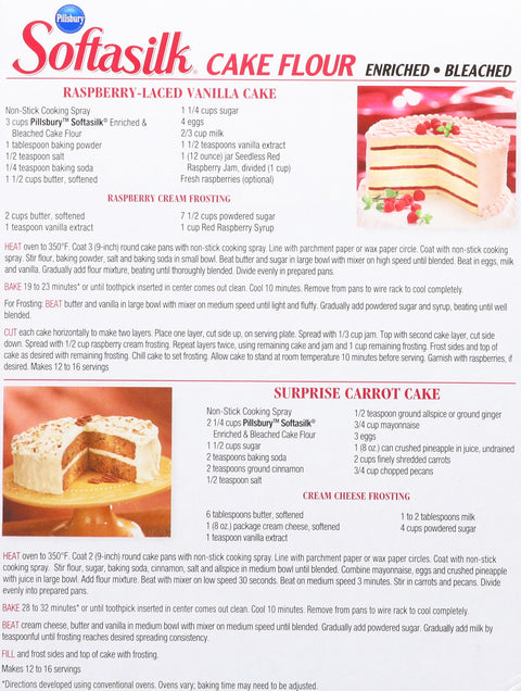 Pillsbury Softasilk Cake Flour 26 OZ