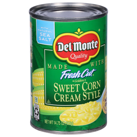 Del Monte Vegetables Fresh Cut Sweet Corn Cream Style 14.75 OZ