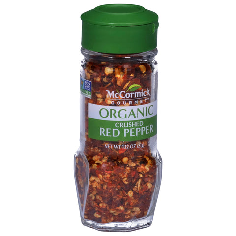McCormick Gourmet Organic Crushed Red Pepper - 1.12 OZ 3 Pack