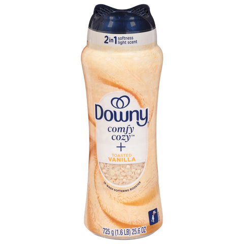 Downy Comfy Cozy In-Wash Toasted Vanilla Softening Booster 25.6 oz - 4 Pack