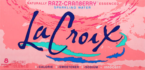 La Croix Cran-Raspberry Sparkling Water 96 FZ