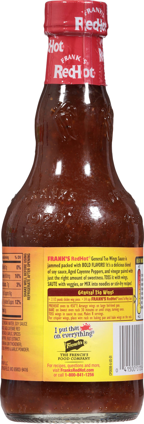 Frank's RedHot General Tso Wings Sauce 12 fl oz