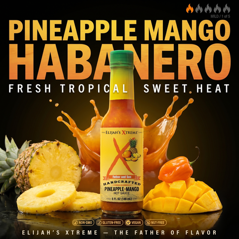 Pineapple-Mango Habanero Hot Sauce