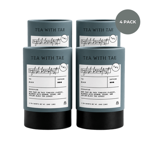 English Breakfast Mini Tea Tube (5 tea bags)