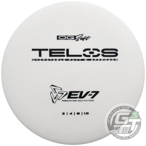 EV-7 OG Soft Telos Putter Golf Disc