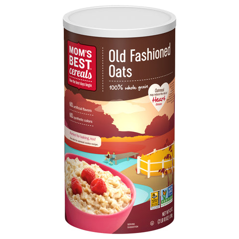Mom's Best Old Fashion Oats  42 OZ