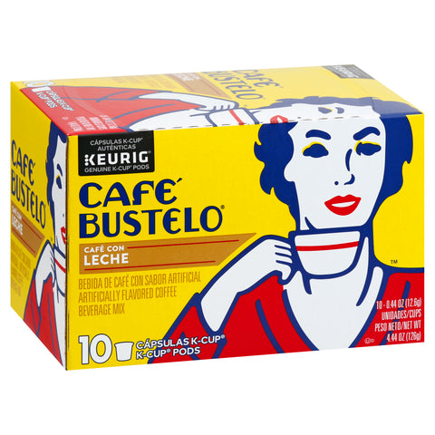 Cafe Bustelo Coffee Beverage Mix 10 ea - 6 Pack