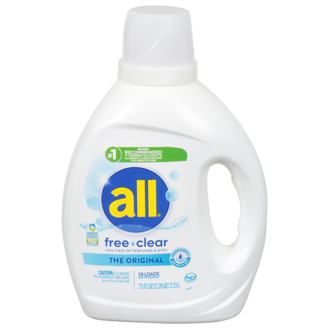 All The Original Free Clear Detergent 73 fl oz - 6 Pack