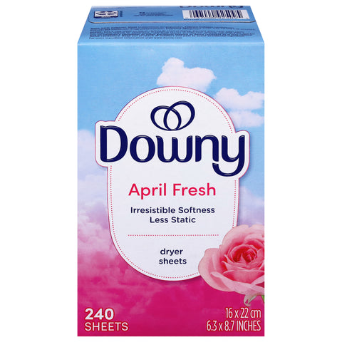 Downy April Fresh Dryer Sheets 240 Each - 4 Pack
