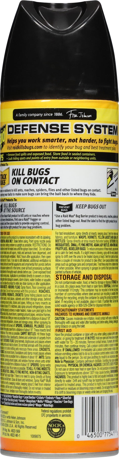 Raid Multi Insect Killer Orange Breeze 15 OZ