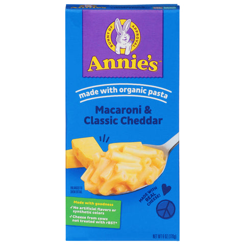 Annie's Homegrown Pasta Macaroni & Cheese 6 OZ