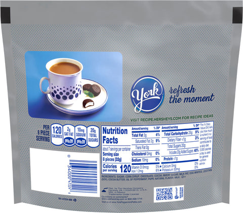 York Dark Chocolate Peppermint Patties 7.6 OZ