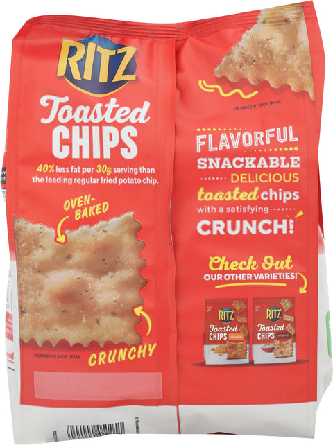 Nabisco Ritz Toasted Chips Sour Cream & Onion 8.1 OZ