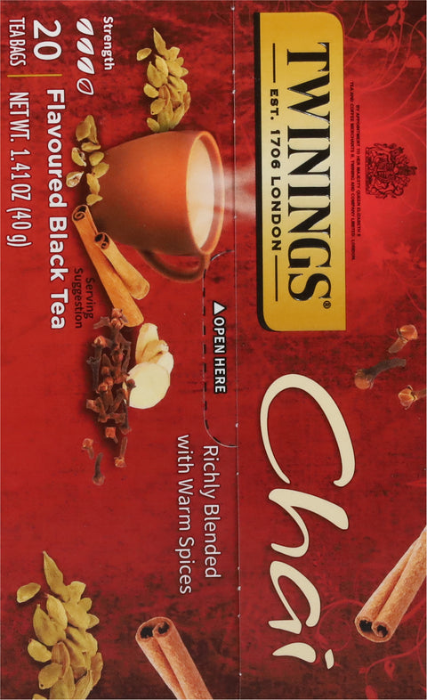 Twinings Chai Black Tea 20 CT