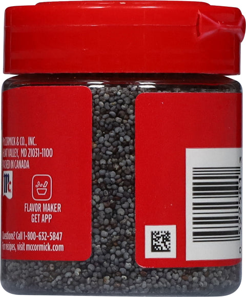 McCormick Seasoning Poppy Seed 1.25 OZ