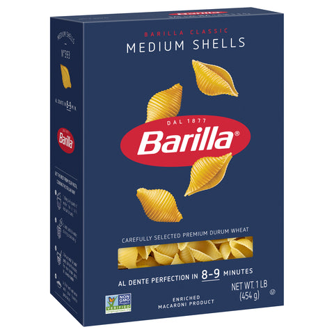 Barilla Pasta Medium Shells 16 OZ