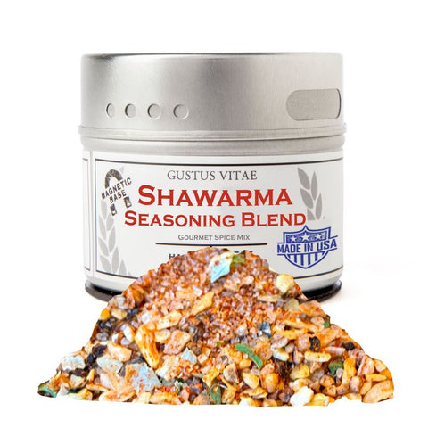 Gustus Vitae Shawarma Seasoning Blend - 2.3 OZ 8 Pack