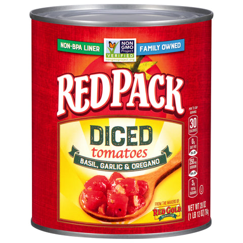 Red Pack Tomatoes Diced Italian 28 OZ