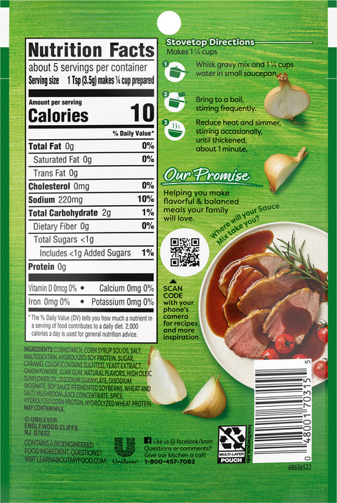 Knorr Au Jus Gravy Mix 0.6 OZ