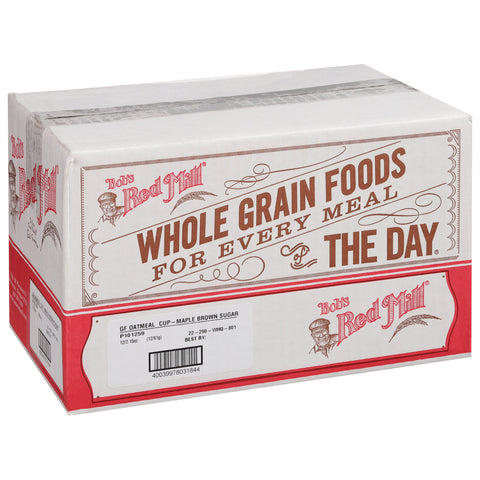 Bob's Red Mill Gluten Free Brown Sugar & Maple Oatmeal Cup 2.15 OZ