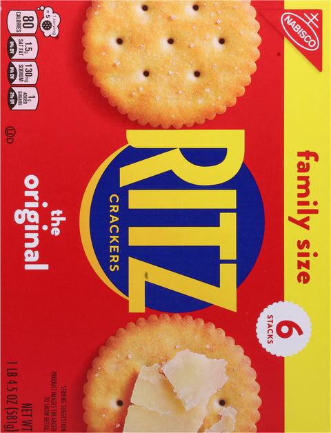 Ritz The Original Crackers Family Size 6 ea