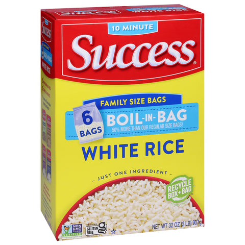 Success Rice Boil In Bag White 32 OZ