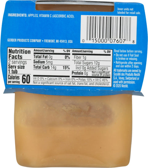 Gerber 2nd Foods Applesauce 8 OZ