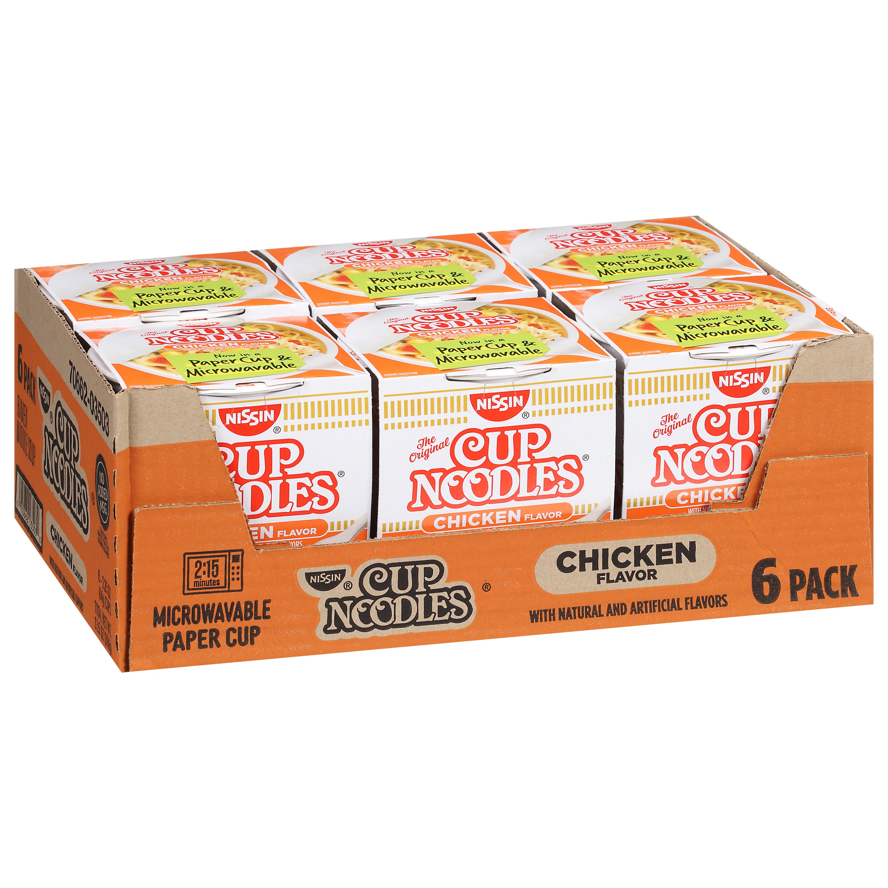 Cup Noodles Soup Chicken - 2.25 OZ Cups 6 Pack – StockUpExpress