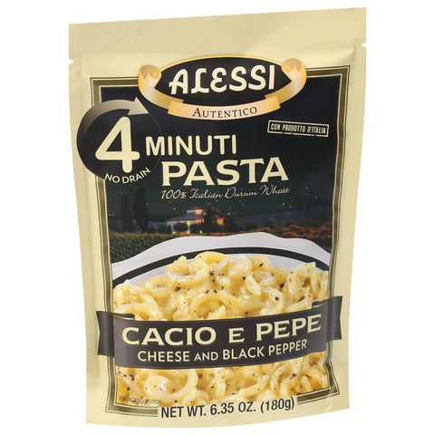 Alessi Cacio E Pepe 4 Minuti Pasta  6.35 OZ