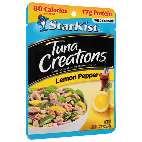 Starkist Tuna Creations Lemon Pepper 2.6 OZ