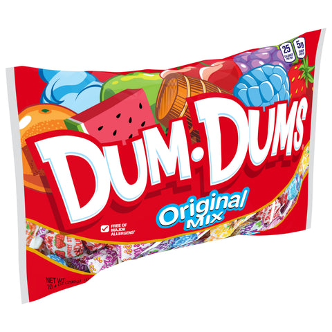 Dum Dum Lollipops Bag 10.4 OZ