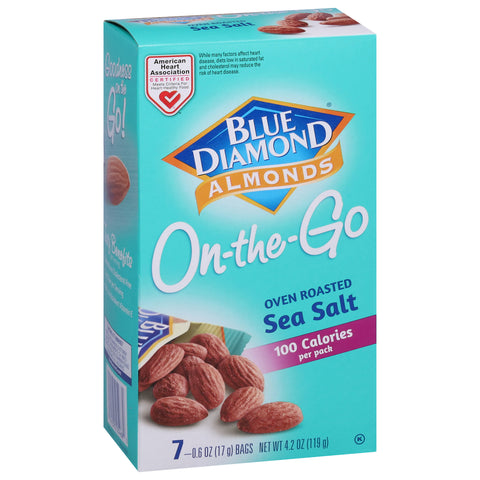 Blue Diamond Almonds Sea Salt 100 Calorie Pack 4.2 OZ