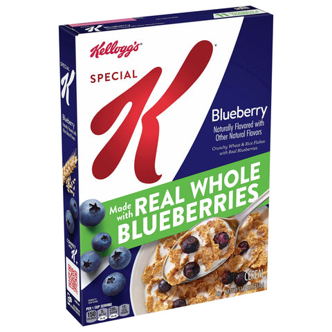 Kellogg's Special K Breakfast Cereal Blueberry, 11.2 oz
