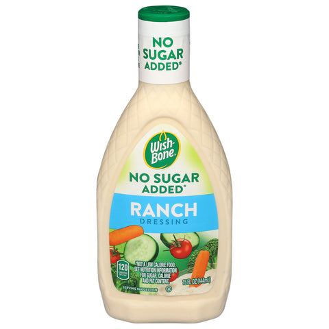 Wish-Bone No Sugar Added Ranch Dressing 15 fl oz - 6 Pack