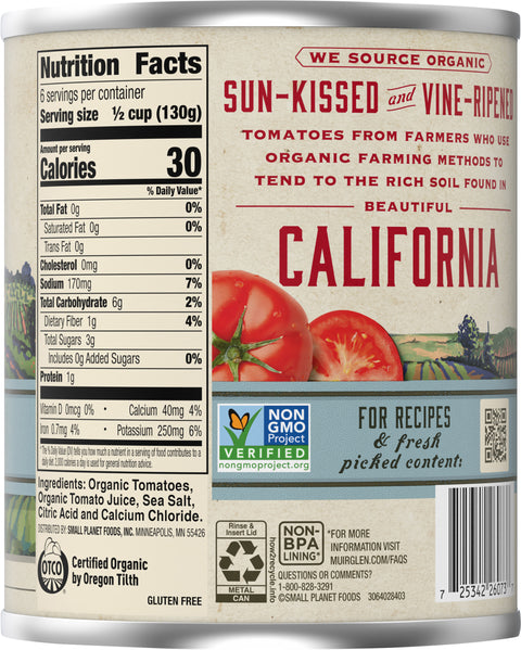 Muir Glen Organic Diced Tomatoes 28 OZ