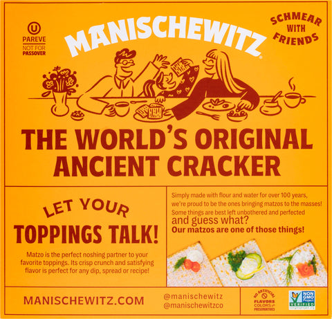 Manischewitz Salted Thin Matzo 10 OZ