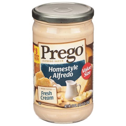 Prego Alfredo Sauce Homestyle 22 oz - 12 Pack