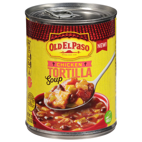 Old El Paso Mild Chicken Tortilla Soup 18.5 oz - 12 Pack