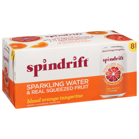 Spindrift Sparkling Water Blood Orange Tangerine 96 FZ
