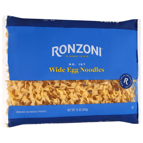 Ronzoni No.167 Wide Egg Noodles 12 oz