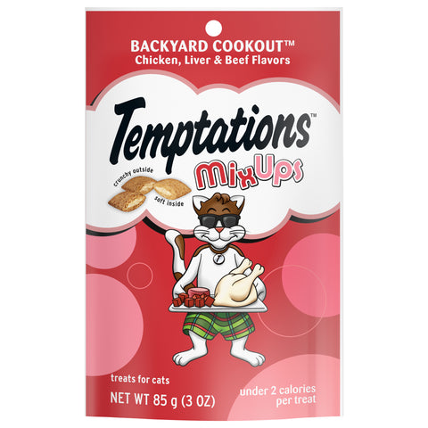 Whiskas Cat Treat Temptations Backyard Cookout 3 OZ