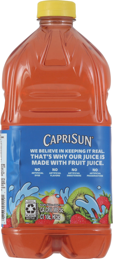 Capri Sun Strawberry Kiwi Flavored Juice Drink Blend 64 fl oz