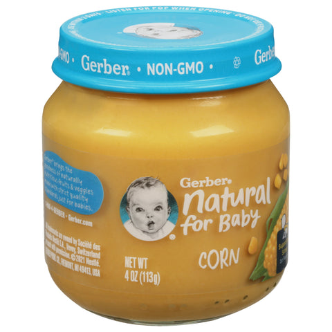 Gerber Corn Baby Food 4 OZ